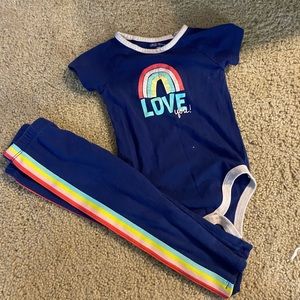 Matching legging set